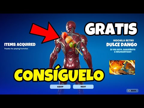 *GRATIS* COMO CONSEGUIR LA MOCHILA DULCE DANGO EN FORTNITE! RECOMPENSAS GRATIS ALERTA DOOM