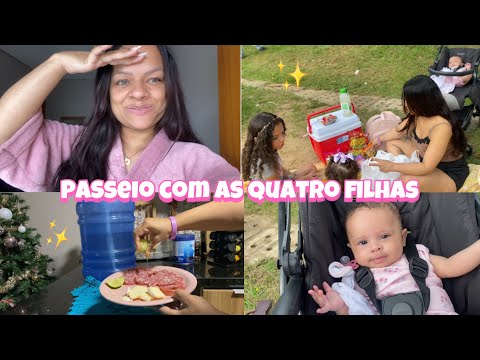 PIQUENIQUE NO PARQUE - FOMOS PASSEAR - BIEL ME SURPREENDEU - MÃE SOLO -