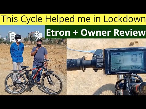 Electric Cycle in India Owner Review - Pure EV Etron +