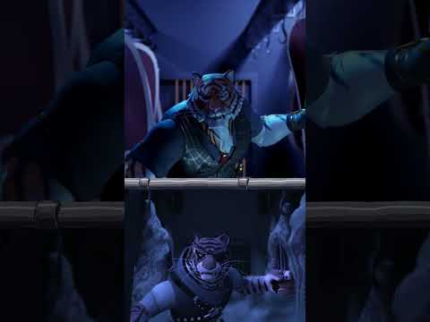 Черепашки‑ниндзя против Тайгер Клоу в видеоигре! | #shorts