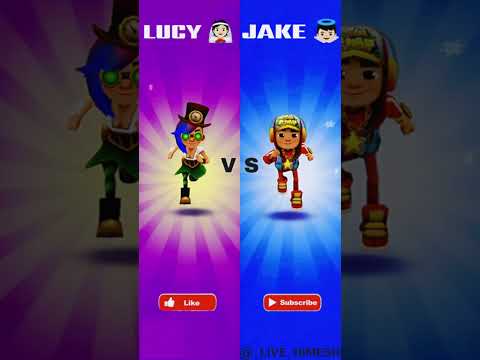 🎯 Main Hashtags:#SubwaySurfers #LucyVsJake #SubwaySurfersBattle #LikeVsSubscribe