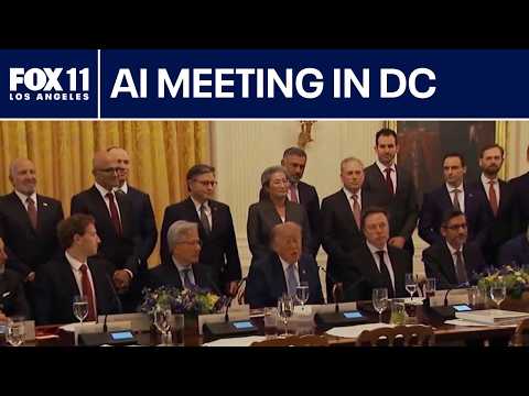 Trump hosts <strong>AI</strong> leaders <strong>at</strong> the White House