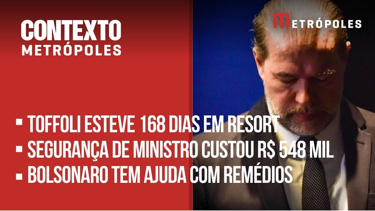 AO VIVO: Toffoli em resort: R$ 548 mil com seguranças /Mortes em UTI /Caminhada de Nikolas Ferreira