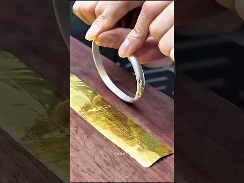 How To Make Gold Bracelet #shortvideo