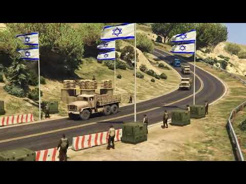 Irani Fighter Jets & Tanks Attack on International & Military Airport of Tel-Aviv - GTA
