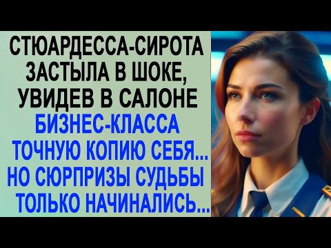 Стюардесса оторопела, увидев в салоне бизнес класса точную копию себя  Такого сюрприза она не ж