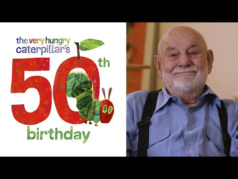 ❤️《Eric Carle Discusses 50 Years of The Very Hungry Caterpillar - YouTube》(2019)