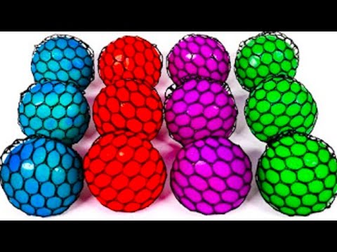 Learn English colors for kids With Slime Ball and PlayDoh