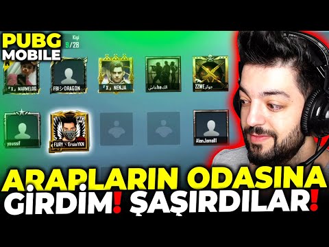 ARAPLARIN ODASINA GİRDİM !! PUBG Mobile
