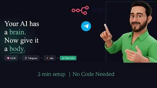 I Gave My AI a Body Using Telegram & n8n