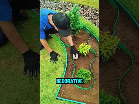 He Built a Mini Garden for His Partner | DIY Modern Landscape Design Using Pebbles