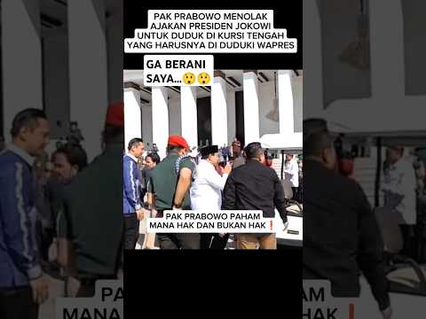 Jiwa Kesatria Emang Beda😲👆 Pak Prabowo😎🇮🇩 #prabowo #prabowopresiden2024
