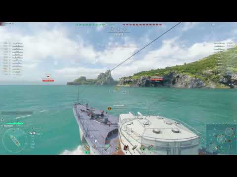 World of Warships - Epic Naval Warfare in 4K Gameplay Stealth Kills #WorldOfWarships  #wowsblitz