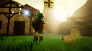 Here is Zelda Ocarina of Time Fan Remake in Unreal Engine 5.1 with Lumen