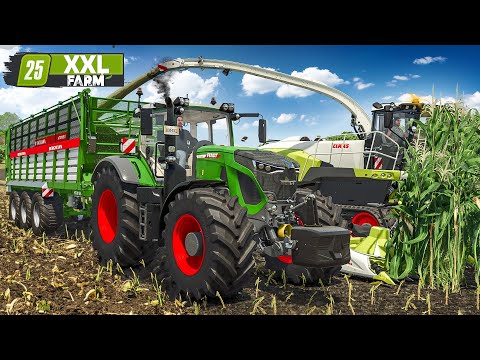 MAIS häckseln mit dem CLAAS Jaguar 990 TT | XXL Farm #2 | FARMING SIMULATOR 25