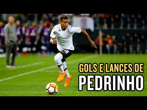 Gols, lances e dribles de Pedrinho, do Corinthians (2018)