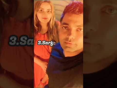 Top 5 Pakistani Cricketers with his wife #shorts #youtubeshorts  #top