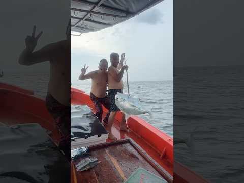 แบร่ๆๆๆๆ ได้แล้วๆ😆 #fishing #trip #fish #rain #trophy