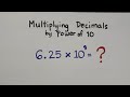 Decimal Movement and Exponential Concepts