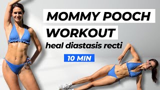 10 Min MOM POOCH Workout | Heal Core + Lose Lower Belly Fat ✅
