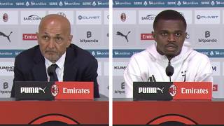 MILAN-JUVE 0-0, Spalletti e Kalulu in conferenza stampa
