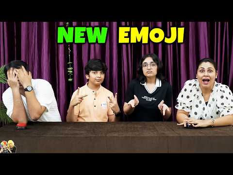 EMOJI CHALLENGE 6 | Family Comedy Challenge | Names & Colours | Aayu and Pihu Show