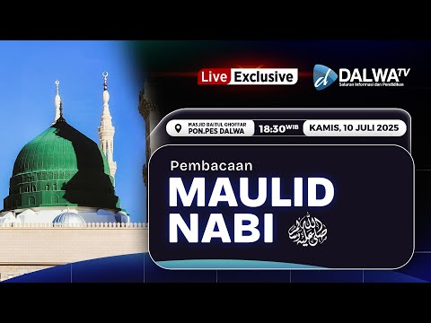 🔴LIVE II PEMBACAAN MAULID NABI MUHAMMAD SAW  DI PONDOK PESANTREN DARULLUGHAH WADDA'WAH