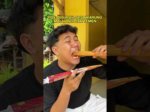 Pov : Disuruh Jaga Warung Malah Ngajak Temen ! 🤭