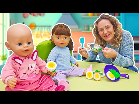 Yemek yapma! Nicole, Ece ve bebeğine fasulyeli omlet yapıyor!