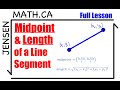Triangle Types and Midpoint Calculations