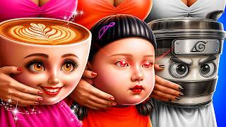 Кукла из Игры в Кальмара похитила Балерину Капучину! Squid Game против Italian Brainrot!