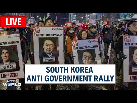 South Korea Protests LIVE | South Korea Martial Law | South Korea News Today | South Korea News Live