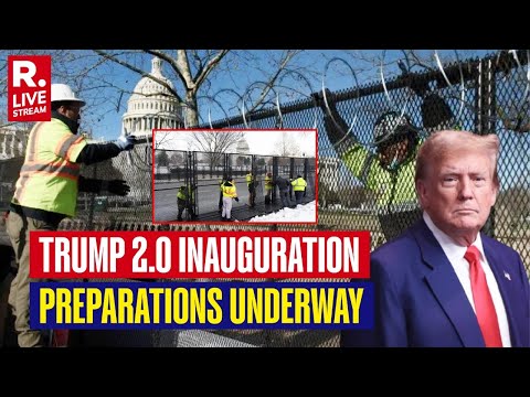 Preparations For Trump Inauguration Underway, Officials Discuss Security Arrangements | Trump 2.0