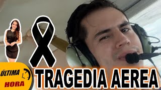 Quién Era Bryan Ballesteros, el Piloto que Murió con Débora Estrella en el Trágico Accidente Aéreo