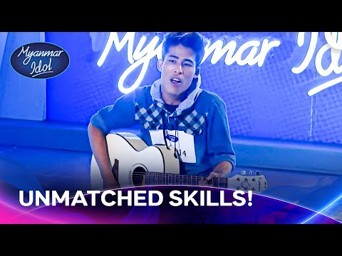 You've Never Heard Guitar Playing Like This! | Myanmar Idol