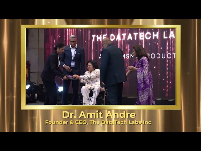 Congratulations to Dr. Amit Andre | Founder & CEO | The DataTech Labs Inc
for being honoured at the MSME Bharat Summit & Awards 2025!

Awarded the AI for MSME Productivity Award, your pioneering work in integrating artificial intelligence to enhance operational efficiency is redefining productivity standards for MSMEs across India.

This recognition was proudly judged by:
🌟 Ms. Sminu Jindal, MD, Jindal SAW Ltd & Chairperson, Svayam
🌟 Dr. (h.c.) CS Adv. Mamta Binani, India’s First Registered Insolvency Professional
🌟 Mr. Gaurav Choudhury, Co-founder & CEO, Earshot Digimedia Pvt. Ltd.

Your innovative approach is a testament to how AI can be a transformative force in India’s MSME sector.
👉 Subscribe for more inspirational recognitions from MSME Bharat Summit & Awards 2025!

#DrAmitAndre #TheDataTechLabs #AIForMSMEs #MSMEBharatSummit2025 #MSMEAwards #InnovationInTech #MSMEProductivity #ArtificialIntelligenceIndia