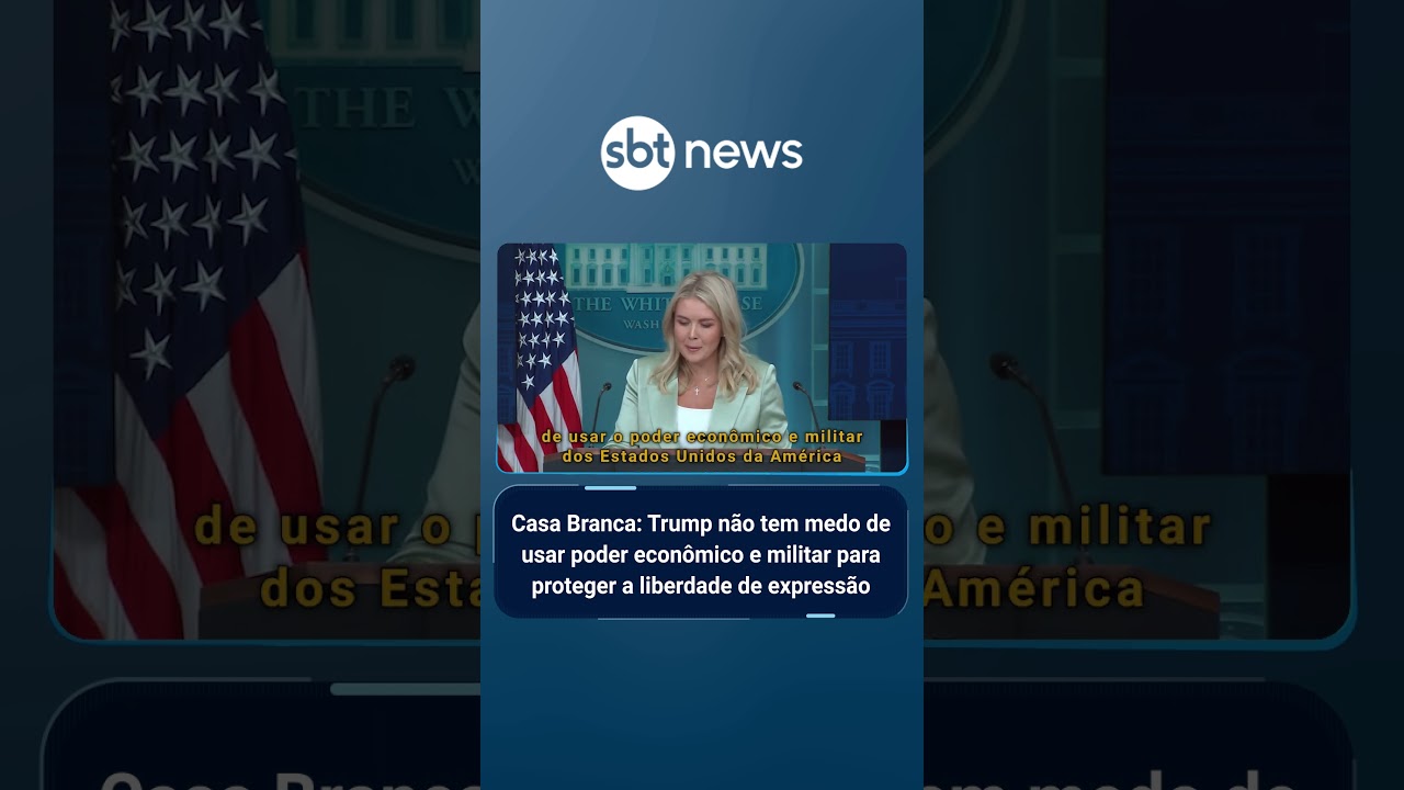 Trump não tem medo de usar poder econômico e militar para proteger liberdade de expressão