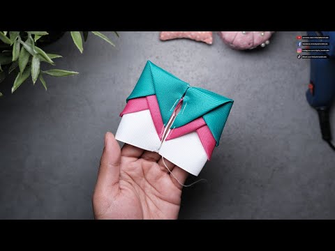 Ribbon Bow Making Tutorial LIVE | Simple & Professional Bow Designs