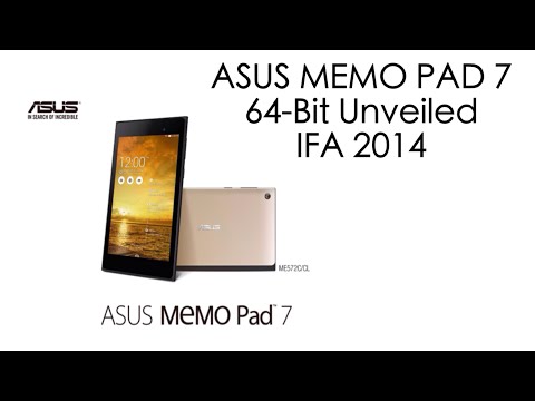 (ENGLISH) Asus MeMO Pad 7 64-Bit Review IFA 2014 - Specs & Features - HD