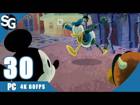 Disney Epic Mickey: Rebrushed Walkthrough Gameplay | Investigate Donald's Pains - Part 30