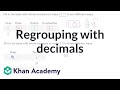 Understanding Decimal Place Values and Regrouping