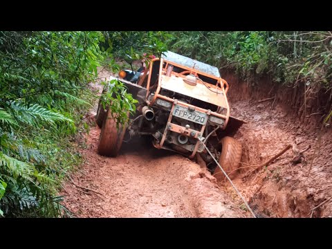 Chuva barro lama e muita Diversão chama no corte Trilha top #offroad #motorap #gaiolas