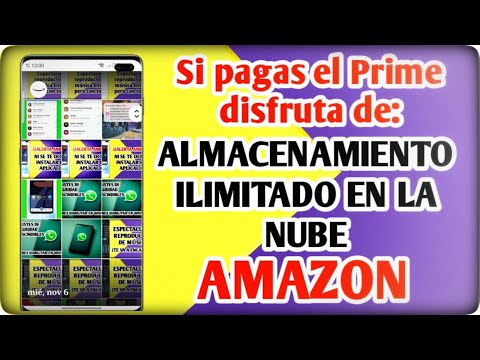 Aprovecha tu Amazon Prime: ☁️☁️ ¡¡Almacenamiento en la Nube Gratis y Fácil!! ☁️☁️