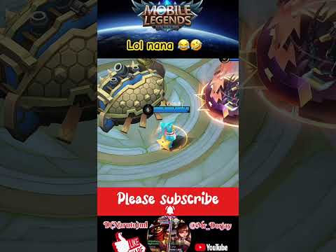 Nana is fun 🫠😅🤣 #mobilelegends #mlbb #mlbbcreatorcamp #chouu #chouuser #ml #youtubeshorts #gaming