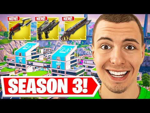 FORTNITE SEASON 3 HAS ARRIVED!
