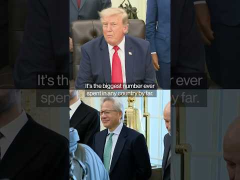 Nvidia’s Huang Attends Oval Office Event With Trump