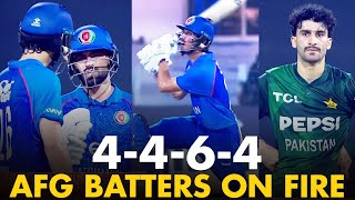 Game Changing Over | 4️⃣-4️⃣-6️⃣-4️⃣ | Pakistan vs Afghanistan | T20I Tri Nation Series| M 4 | M3Q1K