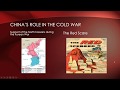 China's Role in the Cold War