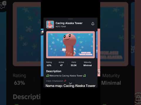 Shortcut di cacing alaska tower #roblox #robloxshorts