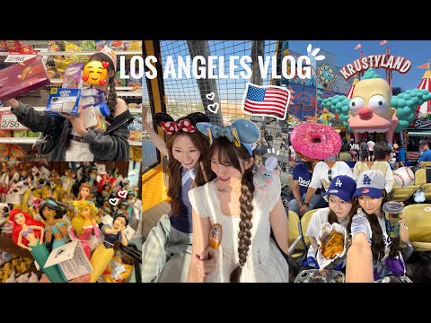 初LAは夢の国だった🥹🇺🇸事件と奇跡の連発💥目的全制覇した映画みたいな1週間🎬【LA VLOG】